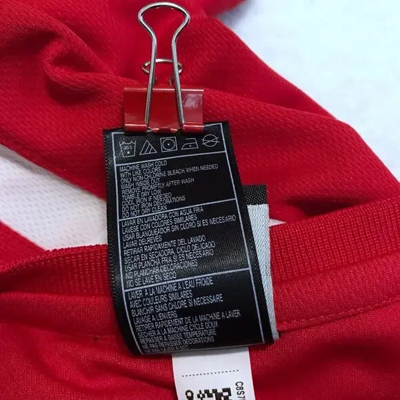 Adidas NWOT NBA Red and White Jersey Women M - Picture 11 of 11